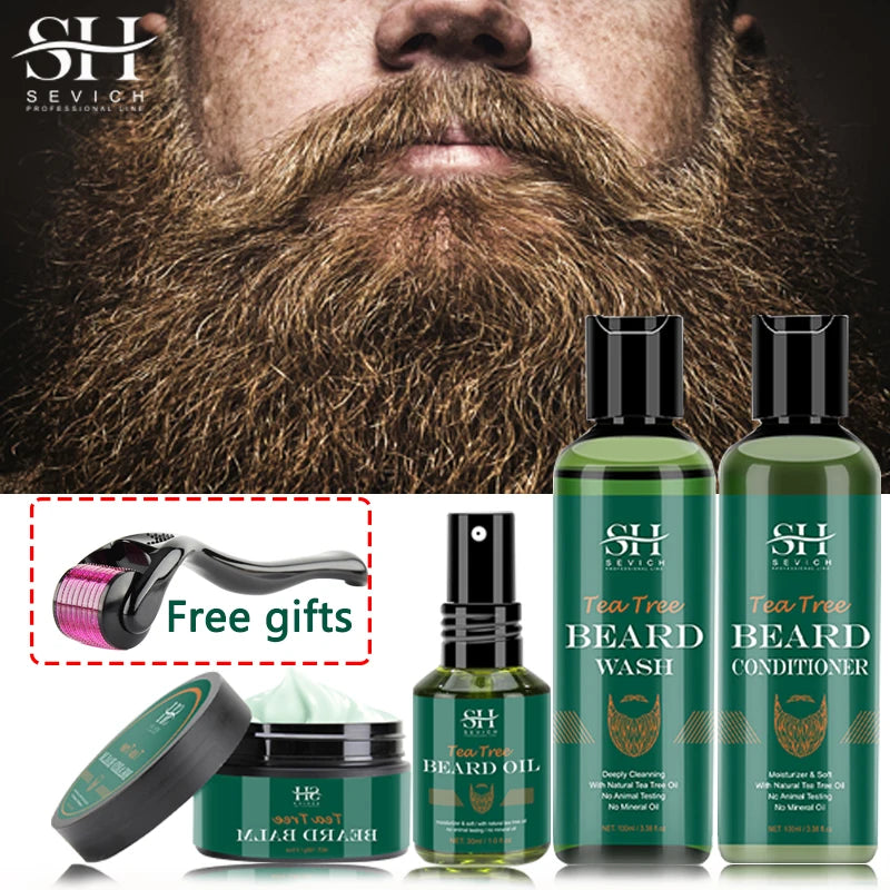 kit crecimiento de barba para hombres - resultados en 30 días